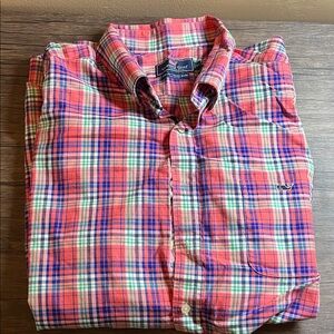Vineyard Vines Men's Multicolor Plaid Shirt
